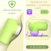 Вакуумний кліторальний стимулятор вібратор 2 в 1 I’MCUM Secret AirPods у вигляді кейсу для навушників колір зелений