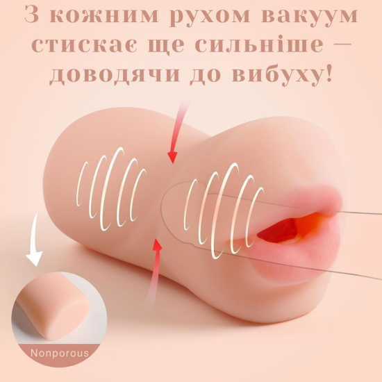 Мастурбатор-ротик I’MCUM BlowJob Babe
