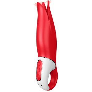 Вібратор-квітка I’MCUM для кліторальної та вагінальної стимуляції Satisfyer Power Flower (червоний)