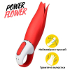 Вібратор-квітка I’MCUM для кліторальної та вагінальної стимуляції Satisfyer Power Flower (червоний)