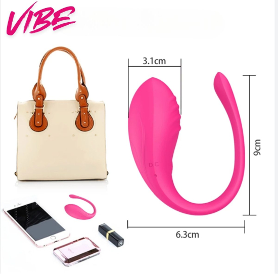 Вібратор I’MCUM зі смарт-підключенням до телефону Vibe рожевий