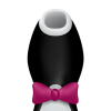Вакуумний вібратор для клітора I’MCUM Satisfyer Penguin, 11 режимів, колір чорний