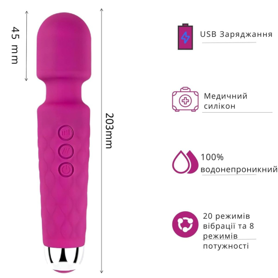 Вібратор I’MCUM AuraWand