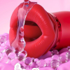 Вібратор для стимуляції клітора I’MCUM Hot Lips Vibe, 3 режими лизання,10 режимів вібрації, керування через застосунок