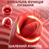 Вібратор I’MCUM Flirt Waves з стимуляцією клітора, 5 режимів лизання, вібрацією та імітацією поштовхів