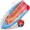 I'MCUM Oral Pleasure Oral Sex Simulator Masturbator, Blue (FJB229)
