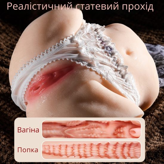 I’MCUM DreamAss Realistic Double Pass Masturbator 3.5 kg IM-DM209