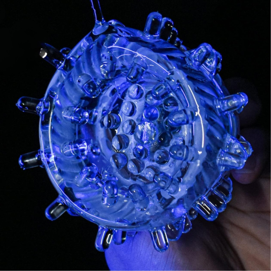 I'MCUM Crystal Spin Automatic Masturbator, Black and Transparent (IM-FJB003)