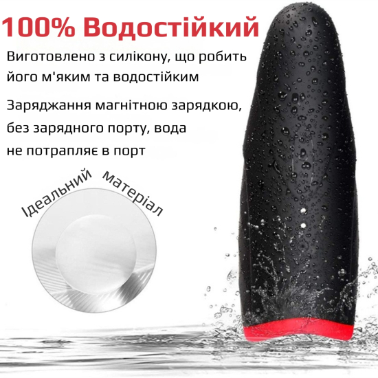 Heated Masturbator Trainer I'MCUM Volcano Trainer Black IM-FJB218
