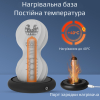 Мастурбатор с подогревом и виброкольцом I'MCUM Hot Squeeze Белый/Красный IM-FJB222