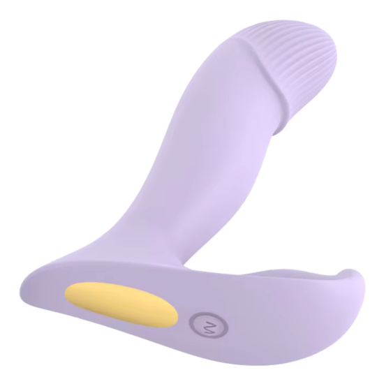 Вибратор для точки G и клитора I’MCUM DualWave Pro с дистанционным управлением и режимом толчков, лавандовый (IM-KCD011)