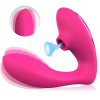 I'MCUM DoubleLick Pro vacuum stimulation vibrator pink (IM-KCD210-rose)