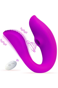 Вакуумний вібратор для пар I'MCUM Violet Vacuum Teaser Фіолетовий IM-KCD215