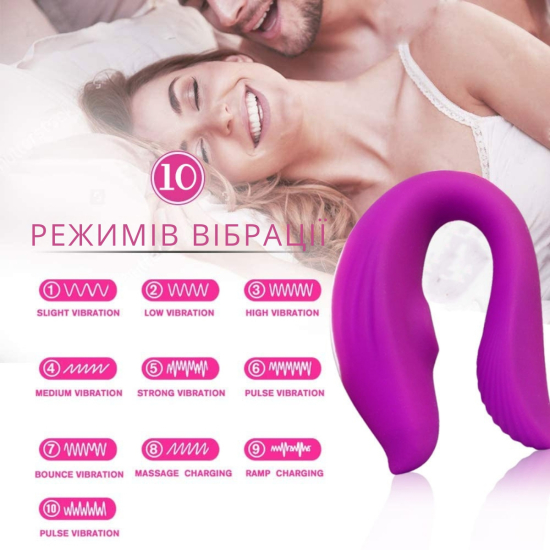 Вакуумный вибратор для пар I'MCUM Violet Vacuum Teaser Фиолетовый IM-KCD215