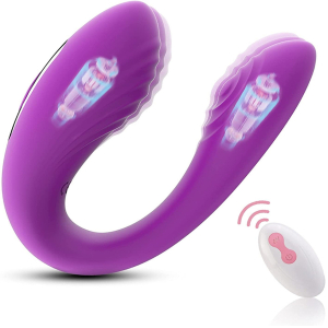 I'MCUM DoubleJoy erotic couple vibrator purple (IM-KCD501)