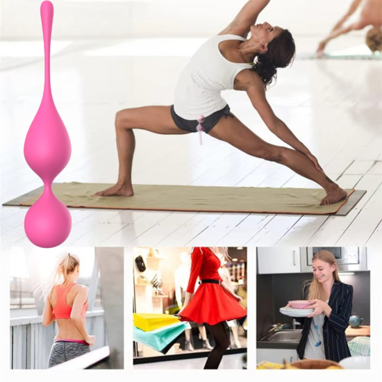 I’MCUM Balance Pro Vaginal Ball Set, 3 pcs, pink color (IM-KGE004)