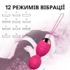 Набор вагинальных шариков I’MCUM Kegel Queen 4in1 с 3 классическими шариками и вибропулей, розовый